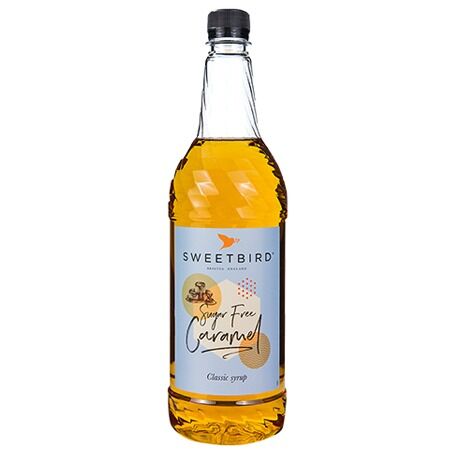 Sweetbird Sugarfree Caramel Vegan Syrup 1L