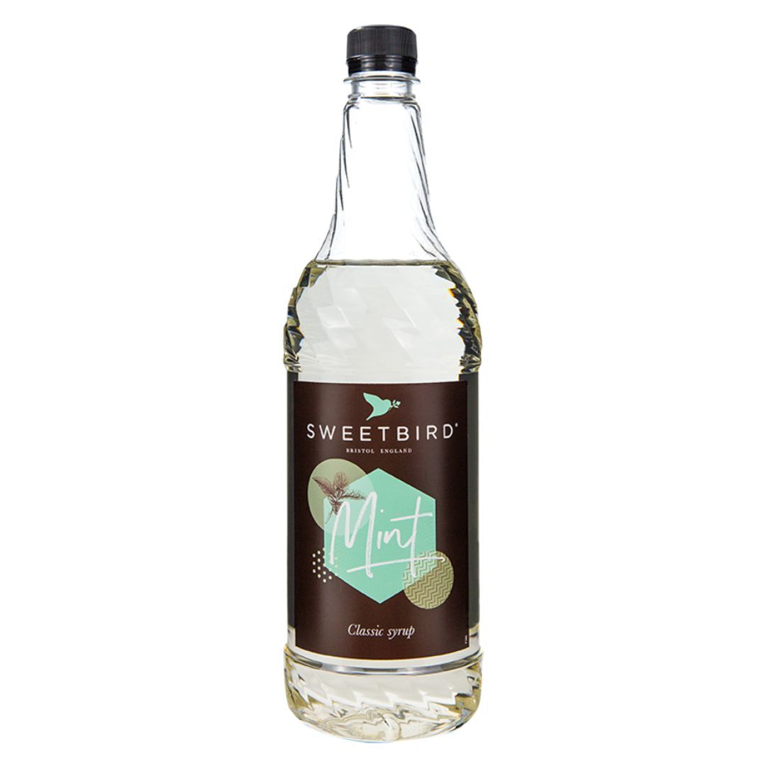 sweetbird mint vegan syrup wholesale cafe syrup